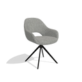 Dining Chair Messina - Lodge 40 - Swivel Legs