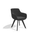 Sedia da pranzo Odille - Pelle B500