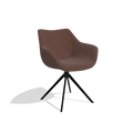 Dining Chair Padua - Ascot Brick - Swivel Legs