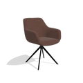 Esszimmerstuhl Pavia - Ascot Brick - Drehfuß