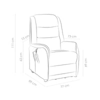 Berlin recliner features
