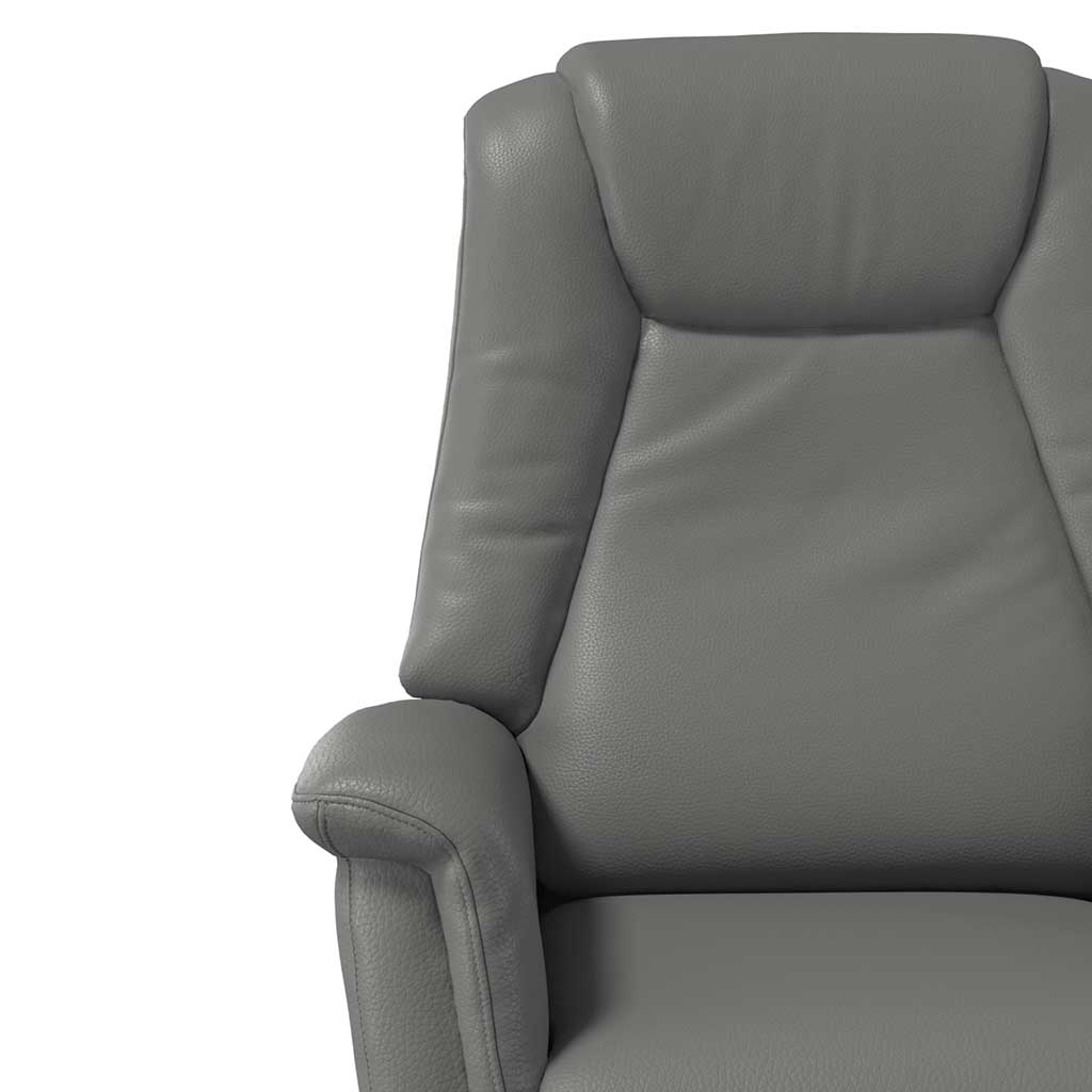 Bochum recliner in B945 anthracite leather
