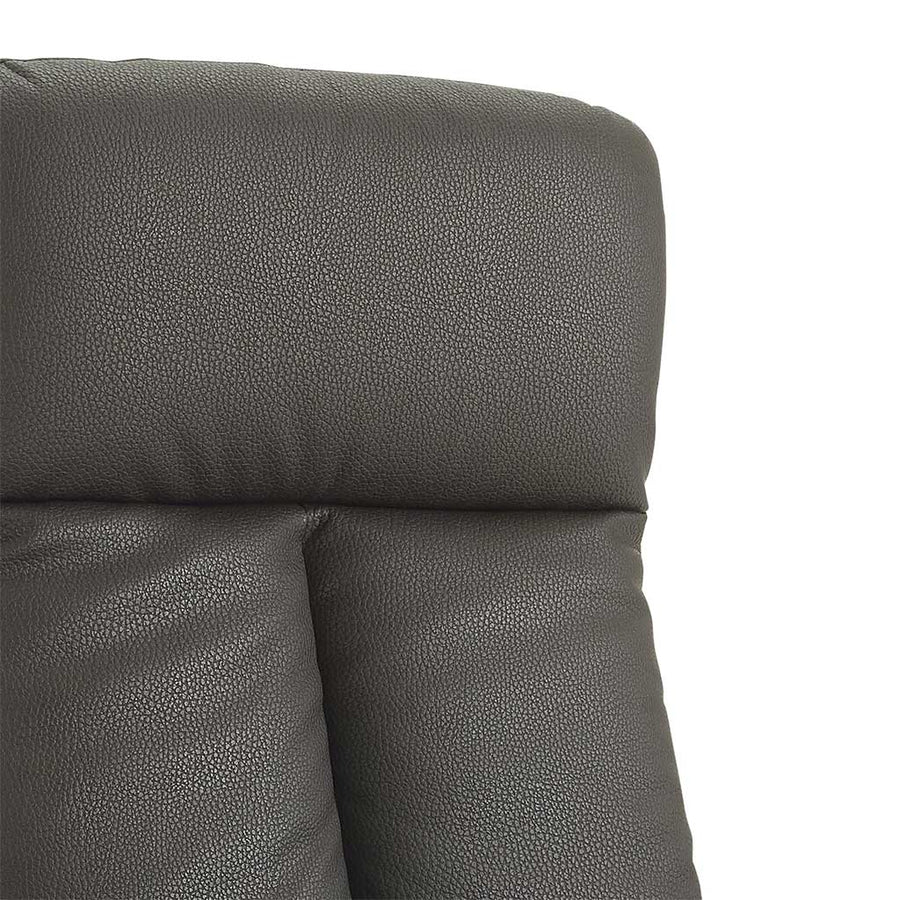 Bremen recliner dark brown detail