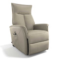 Cambridge Recliner - Lift Function - Elephant B942 Leather (incl. Battery)