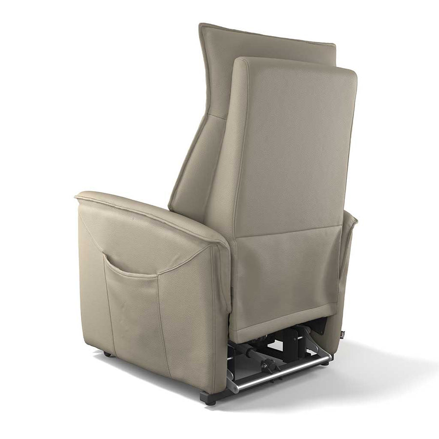 Cambridge recliner elephant back view