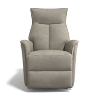 Cambridge recliner clay side view