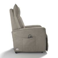 Cambridge recliner clay reclined
