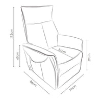 Cambridge recliner features