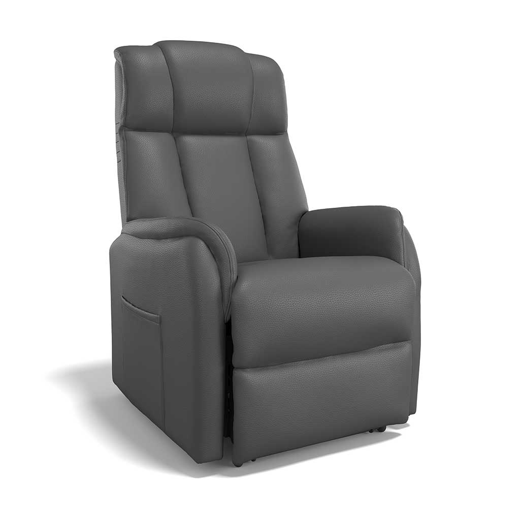 Dortmund recliner in B900 black leather