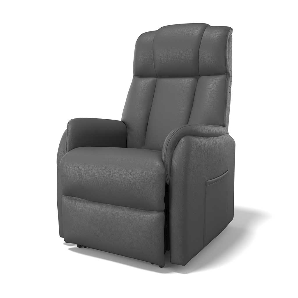 Dortmund recliner black reclined