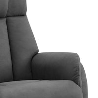 Dortmund recliner dark grey back view