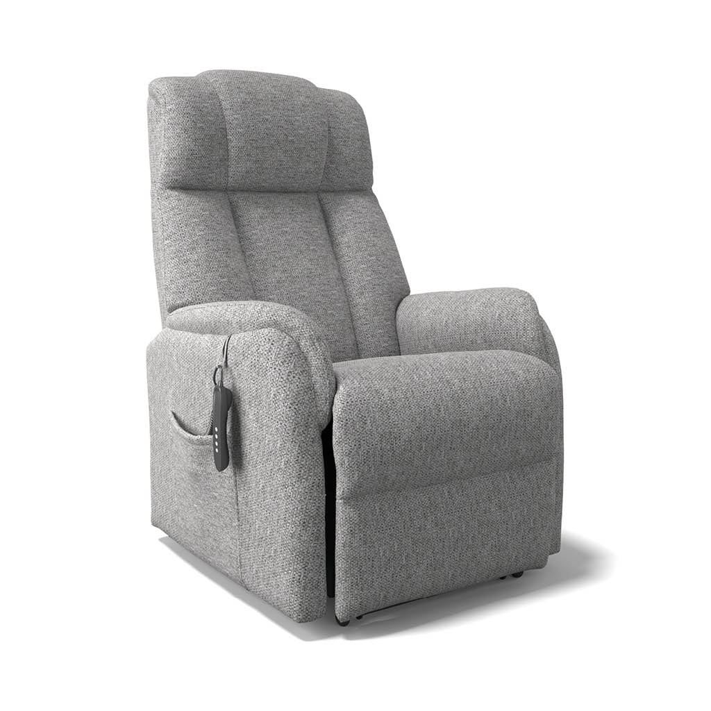 Dortmund recliner in dolphin Mito 180 fabric