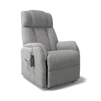Dortmund recliner in dolphin Mito 180 fabric