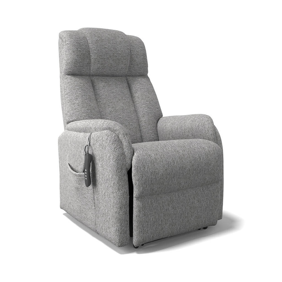 Dortmund recliner in dolphin Mito 180 fabric