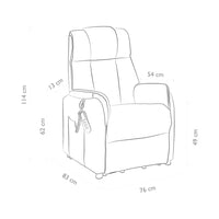 Dortmund recliner features