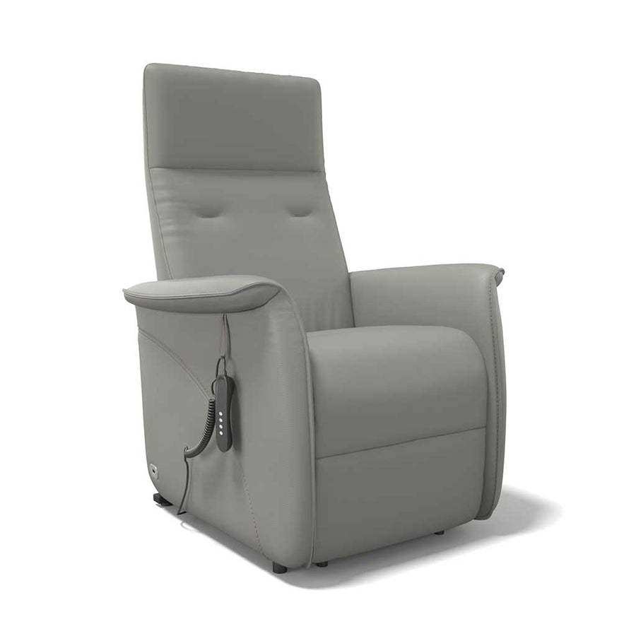 Essen recliner in B967 ash leather