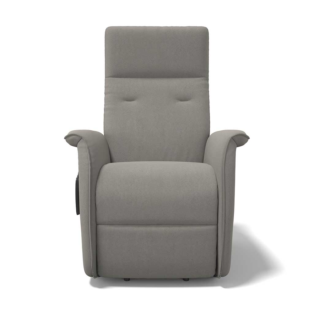 Essen recliner ash side view