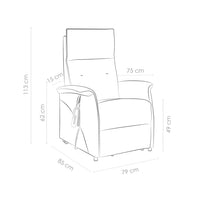 Essen recliner features