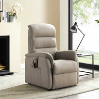 Frankfurt recliner elephant fabric detail
