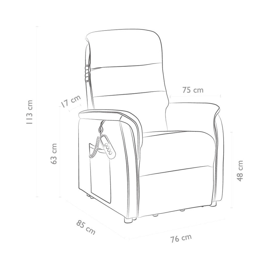 Frankfurt recliner features