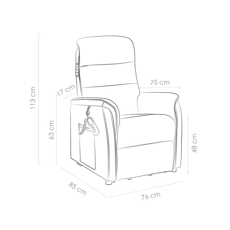 Frankfurt recliner features