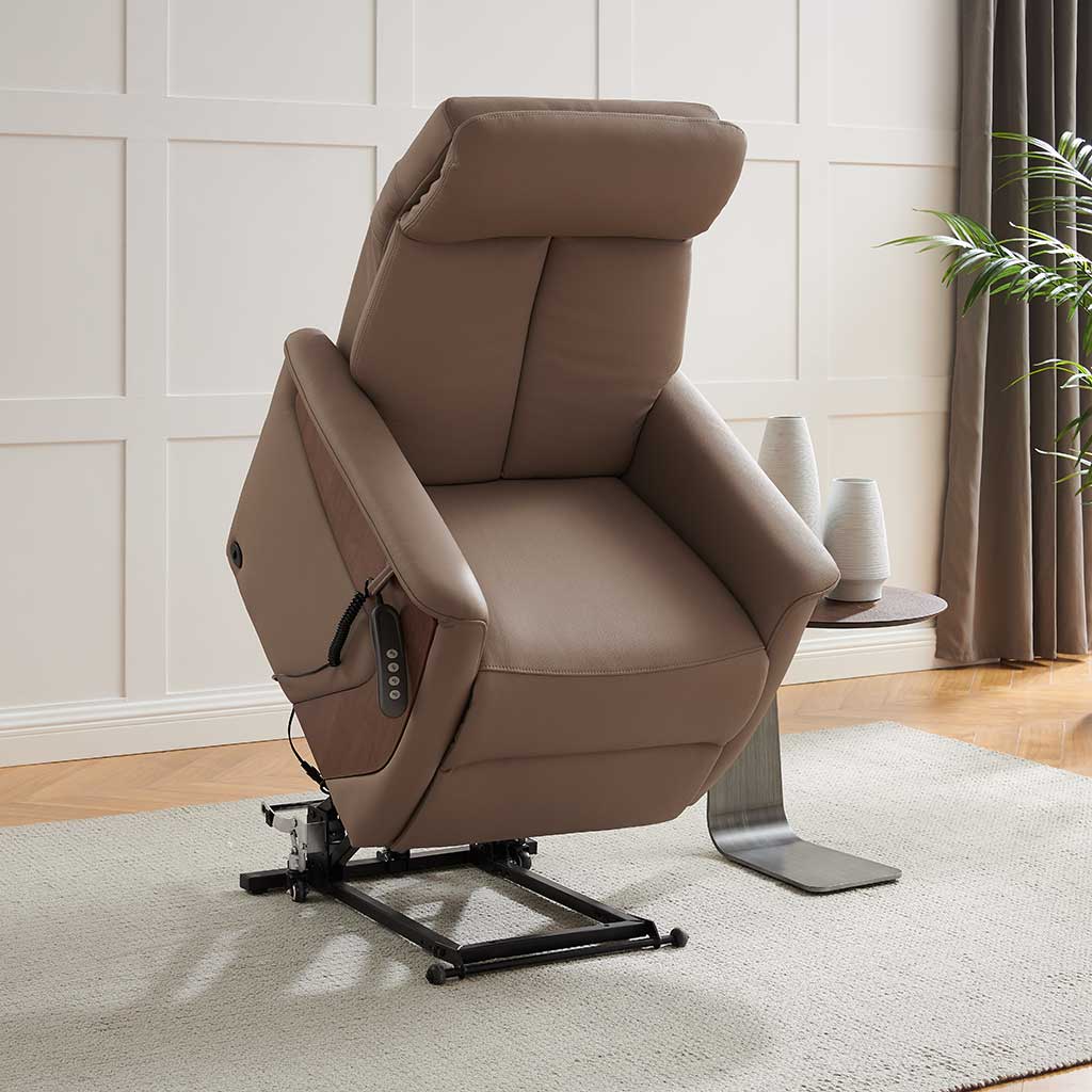 Leipzig recliner truffle reclined