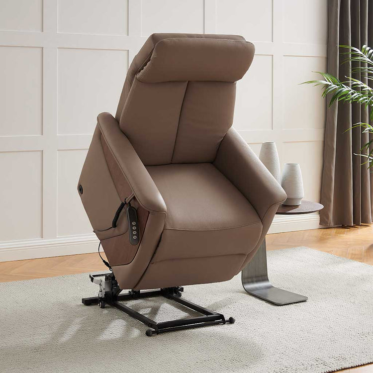 Leipzig recliner truffle reclined
