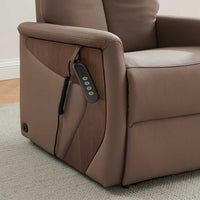 Leipzig recliner truffle detail