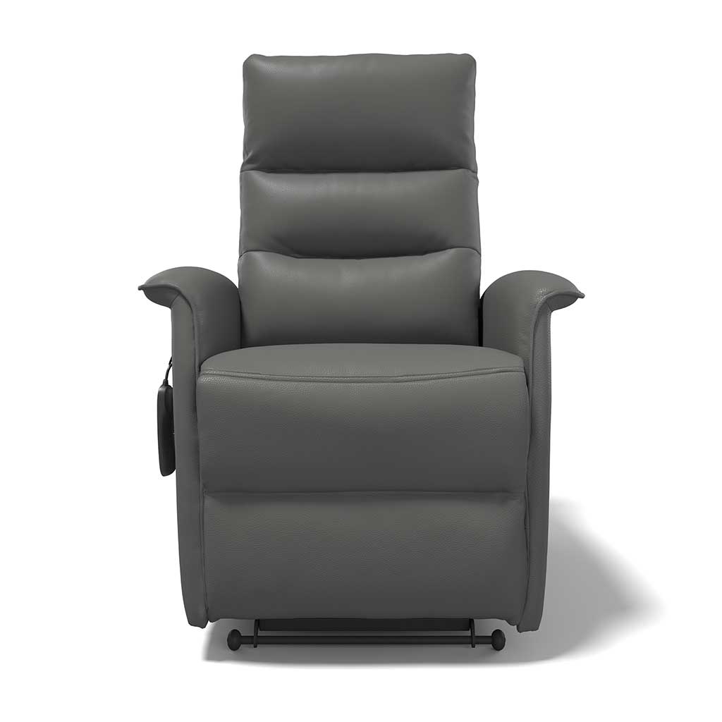 Limoges recliner anthracite side view