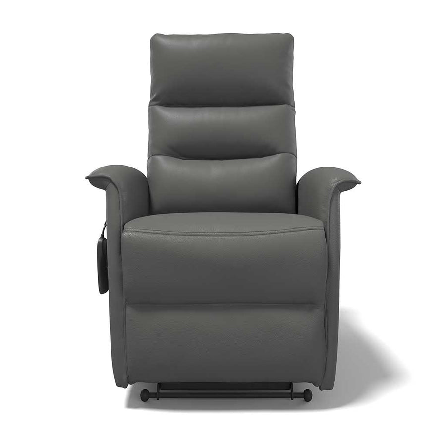 Limoges recliner anthracite side view