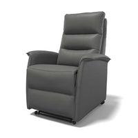 Limoges recliner anthracite reclined
