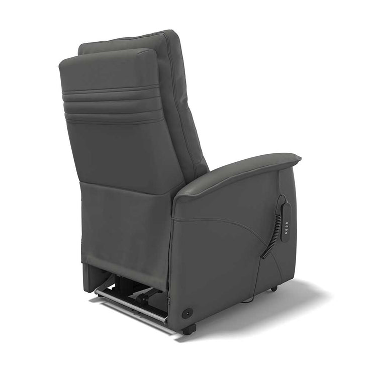 Limoges recliner anthracite back view