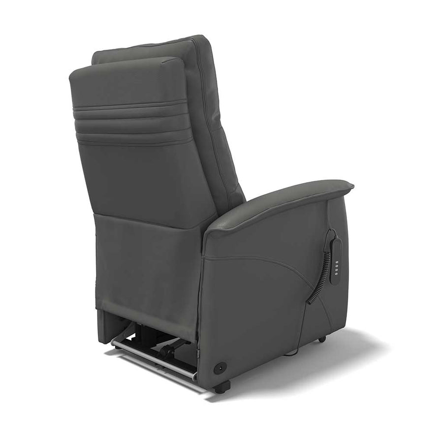 Limoges recliner anthracite back view