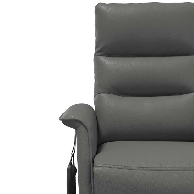 Limoges recliner anthracite angle