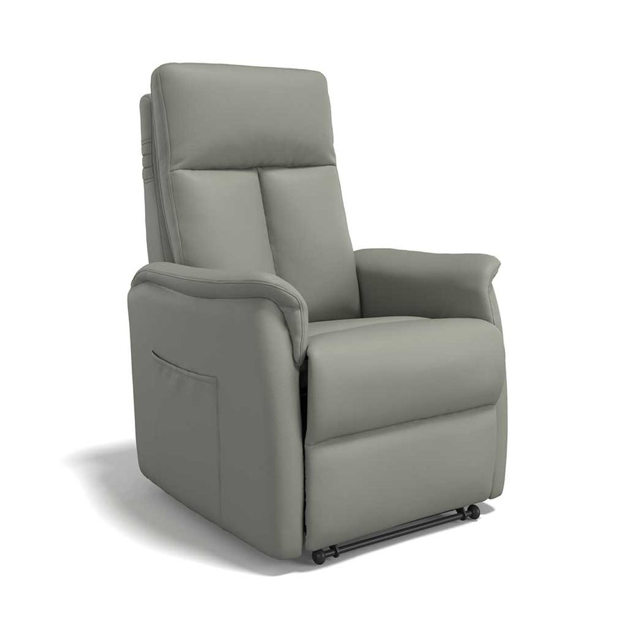 Munster recliner in B967 ash leather