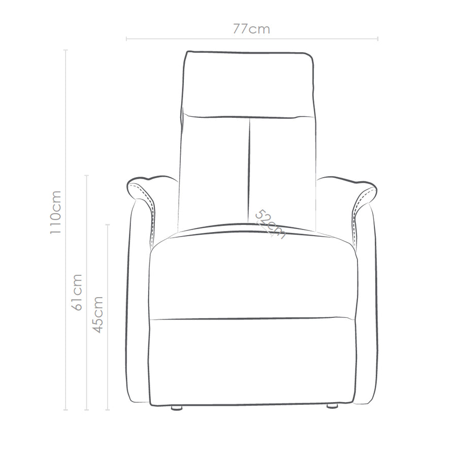 Munster recliner features
