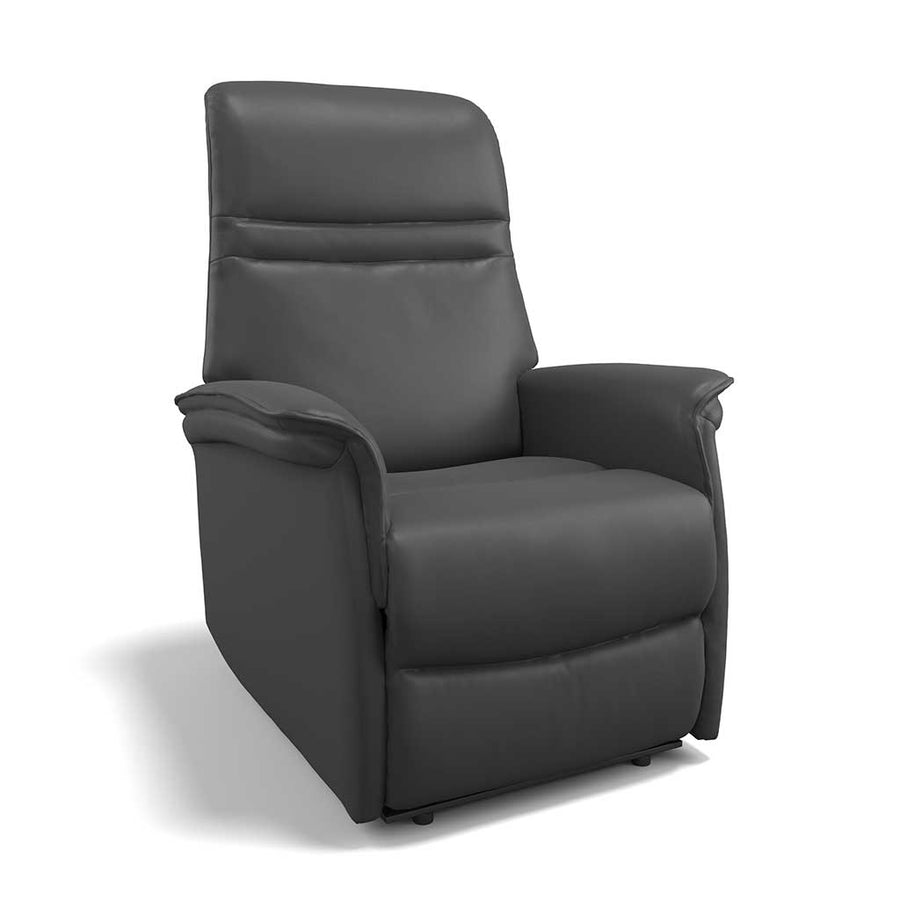 Nurnberg recliner in onyx Aston 169 fabric