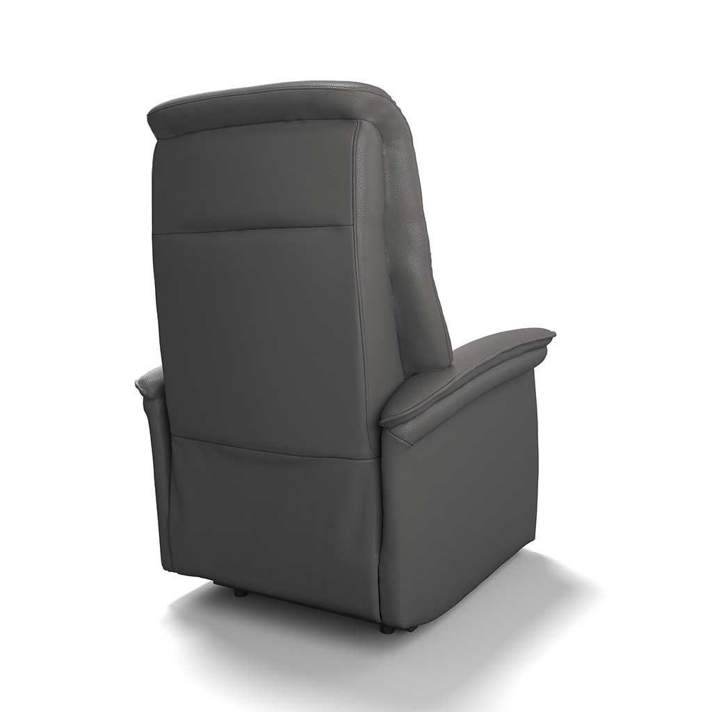Nurnberg recliner dark brown detail