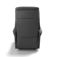 Nurnberg recliner dark brown back view