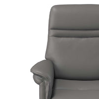 Nurnberg recliner dark brown angle