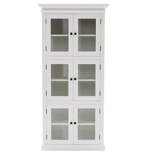 Halifax Medium Cabinet - White | Marcottestyle