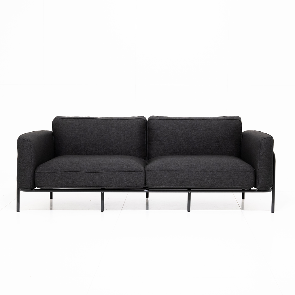 Outdoor Sofa Melan - Noir 212x88x76cm | Marcottestyle