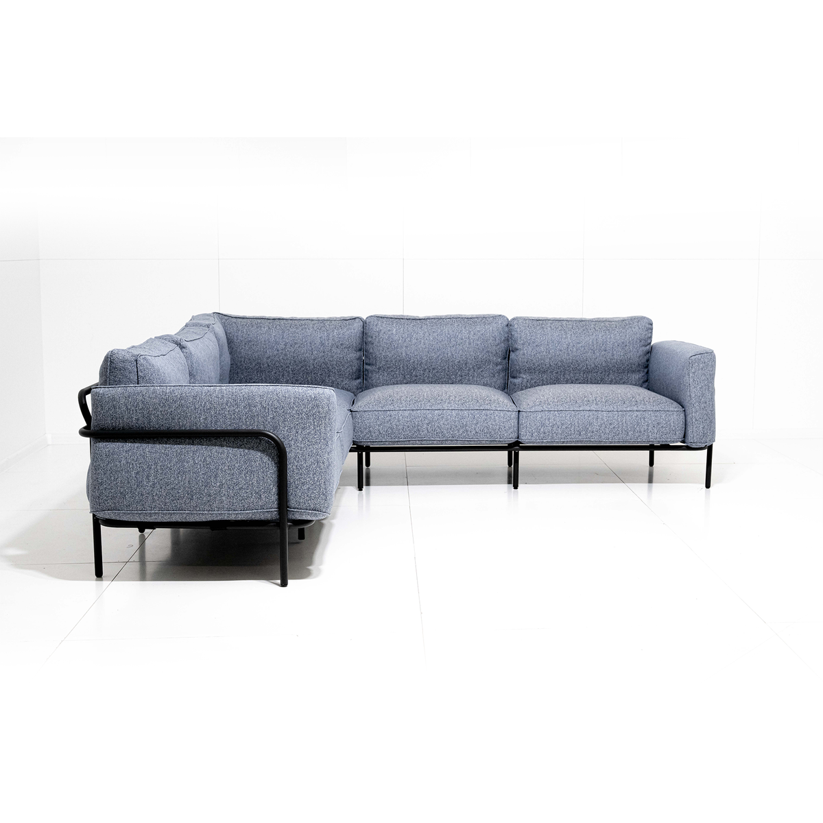 Outdoor Sofa Melan - Bleu 247x247x76cm | Marcottestyle