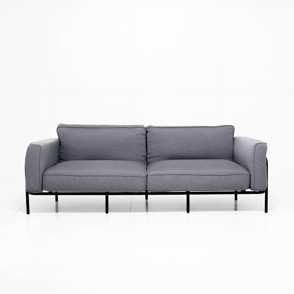 Outdoor Sofa Melan - Gray 212x88x76cm | Marcottestyle