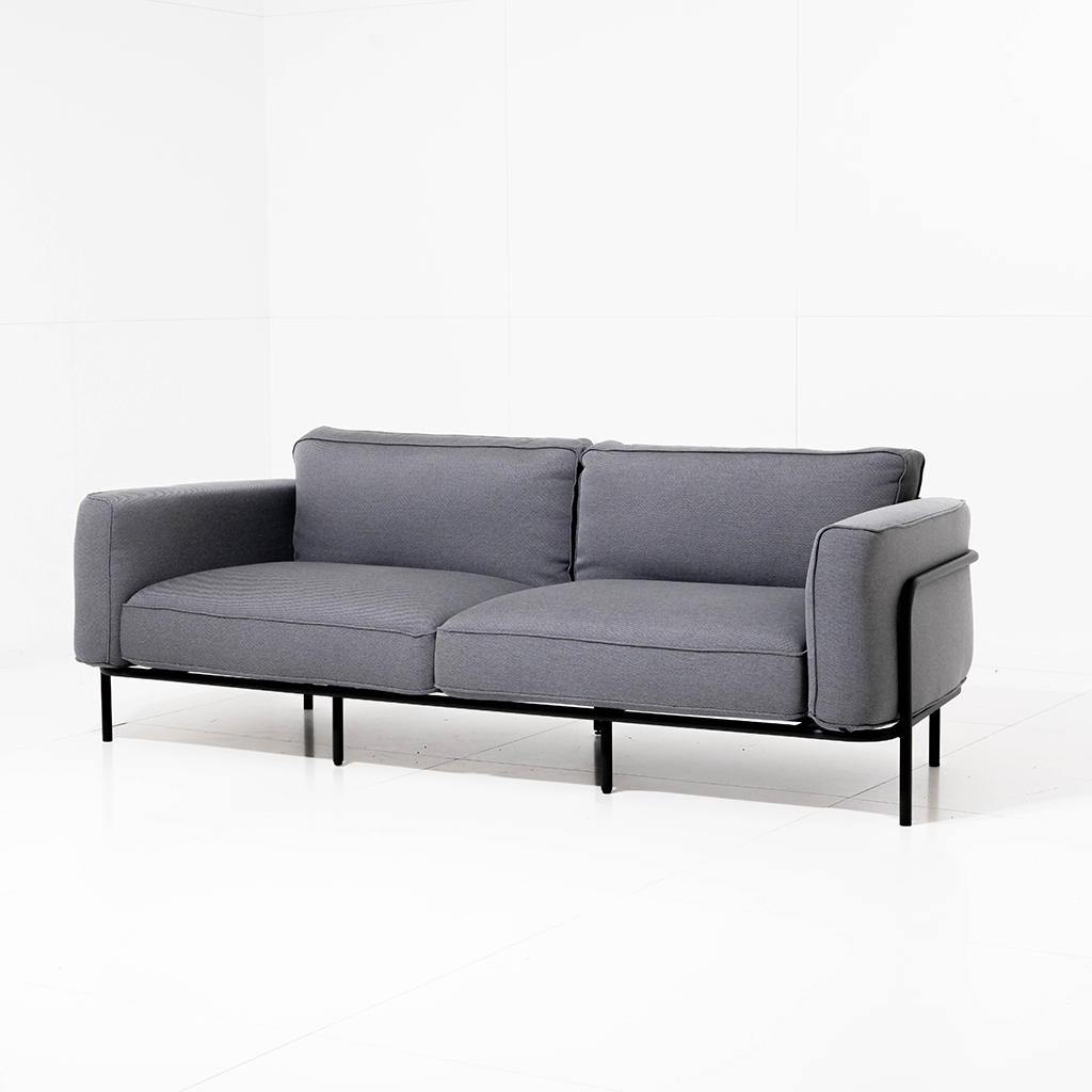 Outdoor Sofa Melan - Gray 212x88x76cm | Marcottestyle