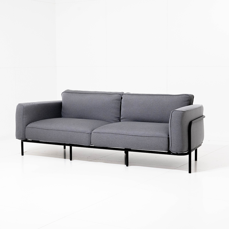 Outdoor Sofa Melan - Gray 212x88x76cm | Marcottestyle