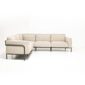 Outdoor-Sofa Melan - Beige 247x247x76cm
