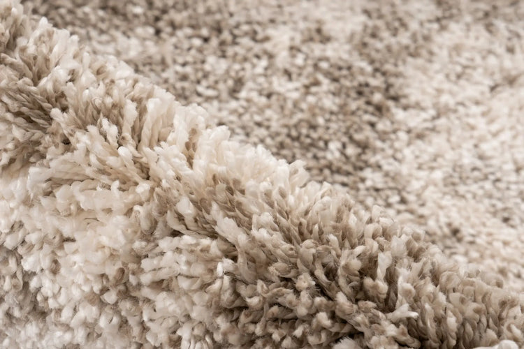 High-Pile Rug - Umbria Beige Distressed