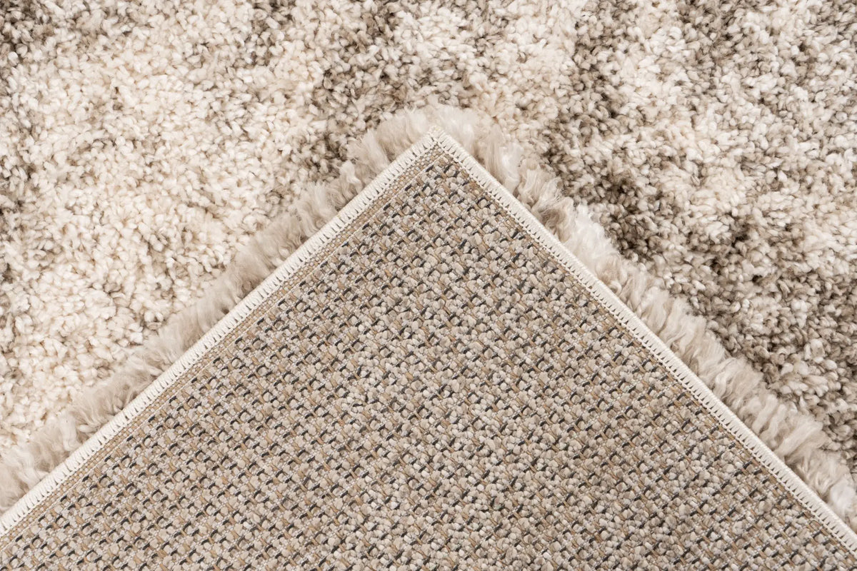 High-Pile Rug - Umbria Beige Distressed