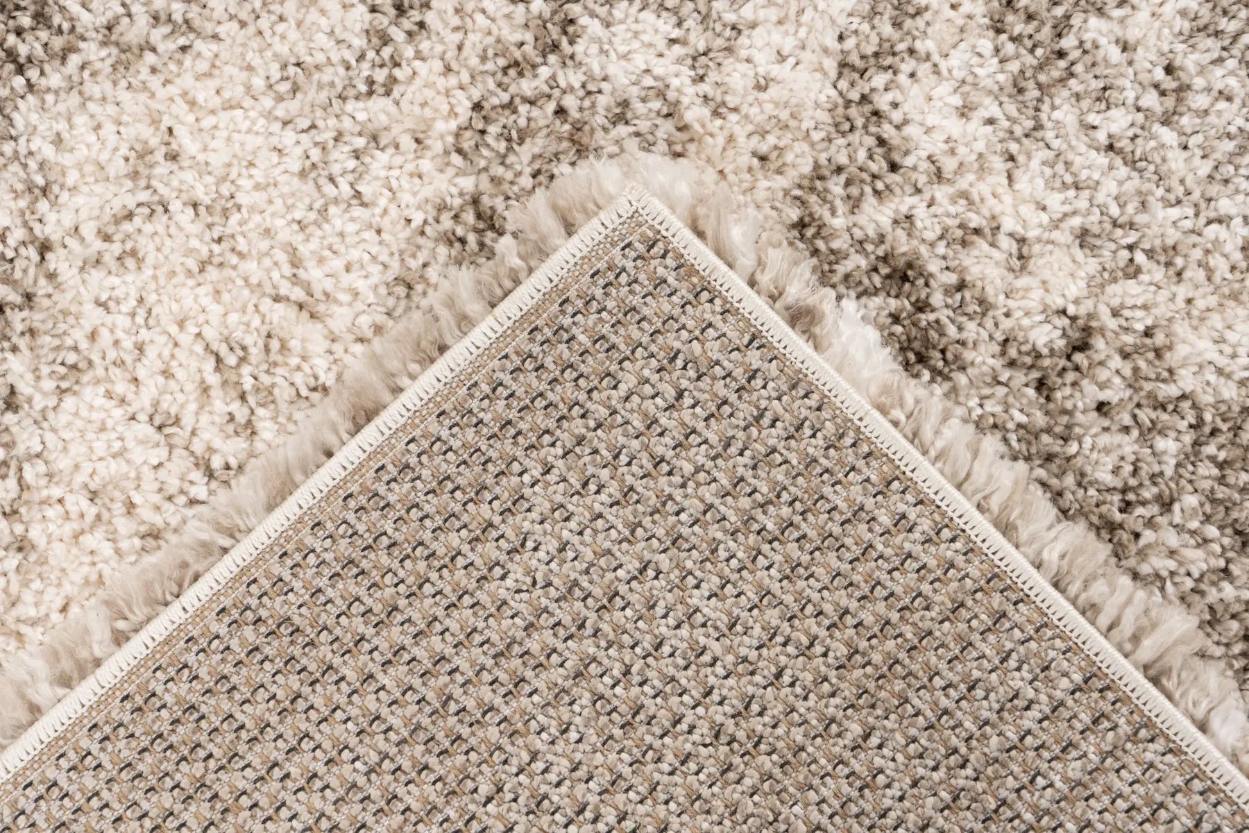 High-Pile Rug - Umbria Beige Distressed
